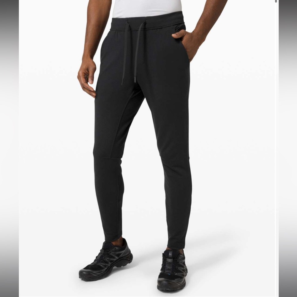 EUC - Lululemon City Sweat Slim Fit Pant - size Medium - Black